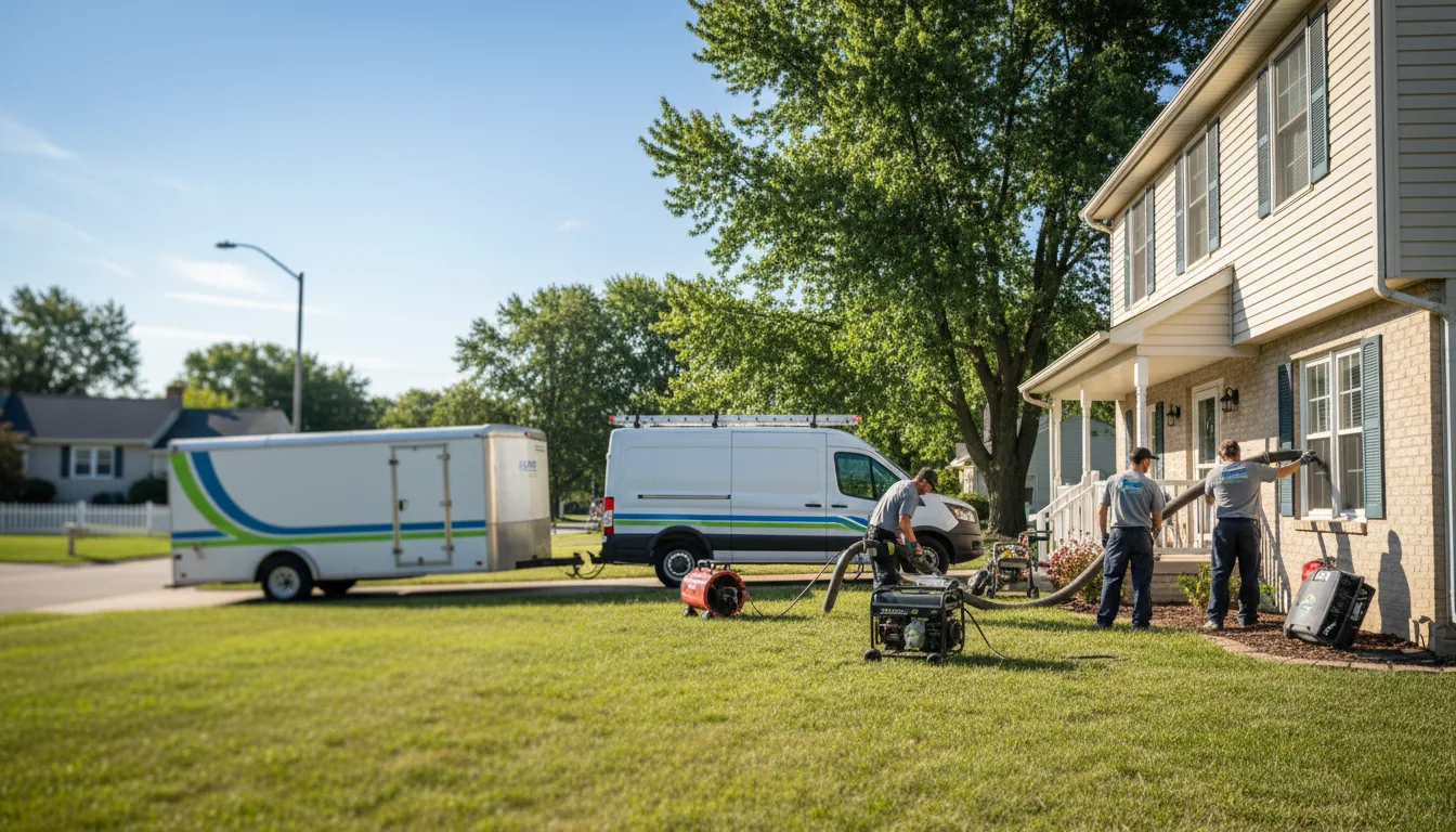 Flooded Basement Restoration And Cleanup With Repair in Tabor, IA near me